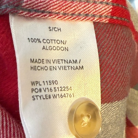 Alabama Plaid Flannel Shirt - Picture 6 of 6